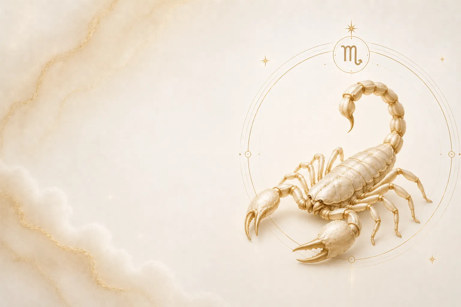 Scorpio Zodiac Astronomical Illustration
