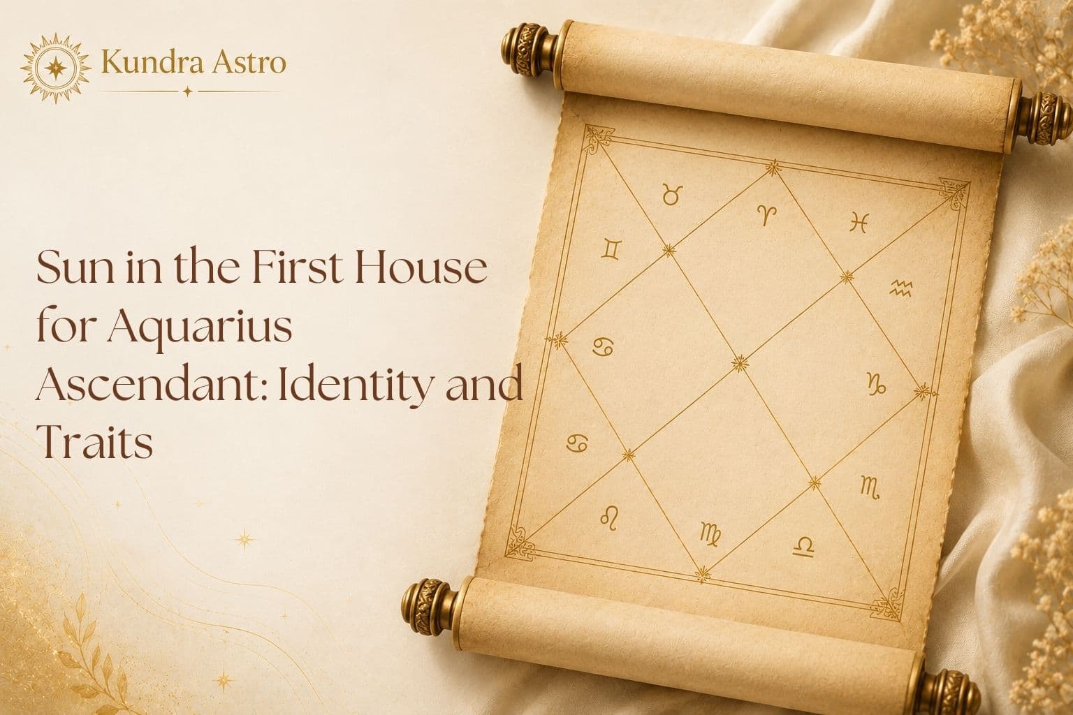 Sun in the First House for Aquarius Ascendant: Identity and Traits