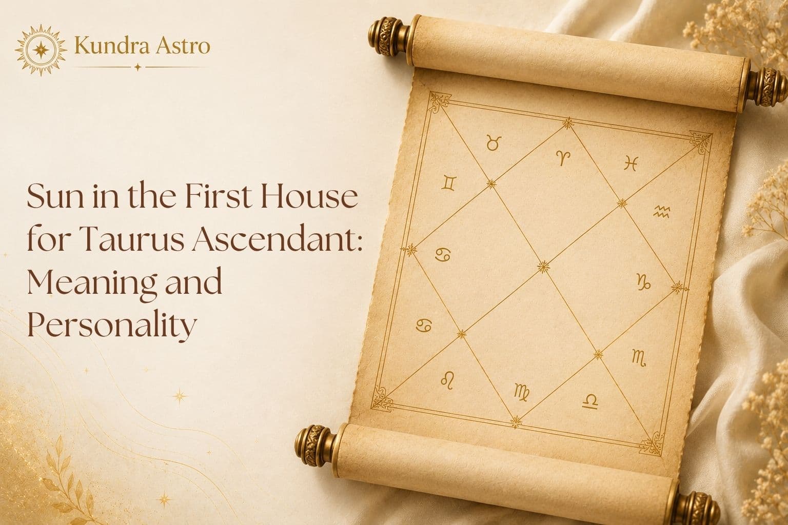 Sun in the First House for Taurus Ascendant: Meaning and Personality