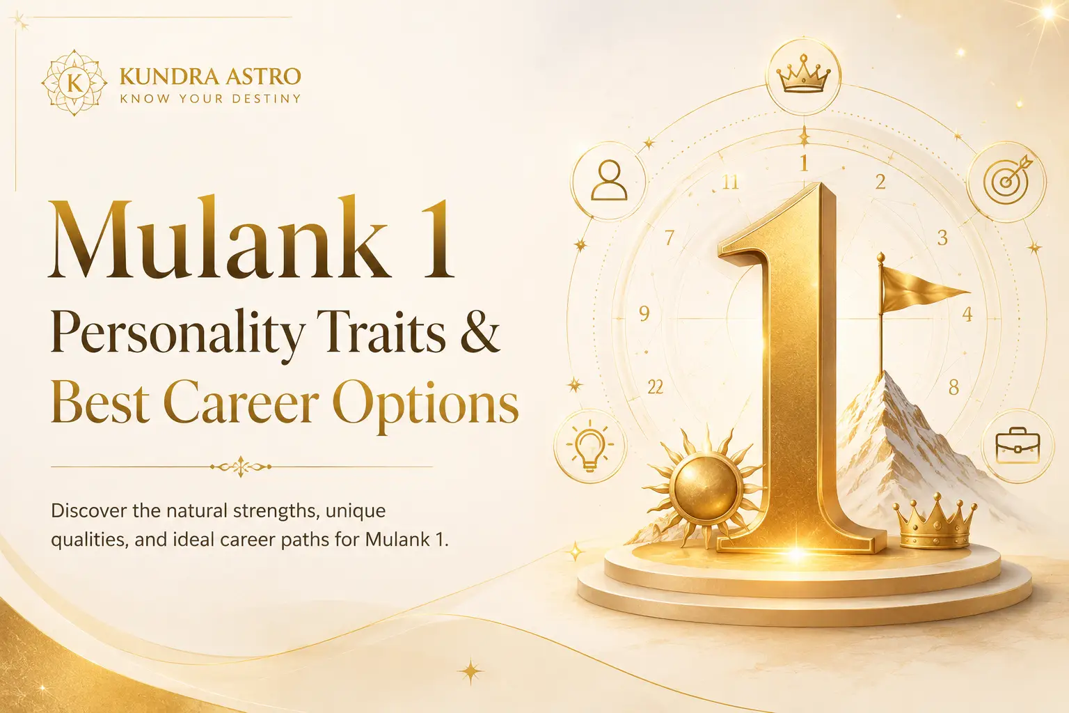 Mulank 1 Personality Traits and Best Career Options: Lead with Confidence