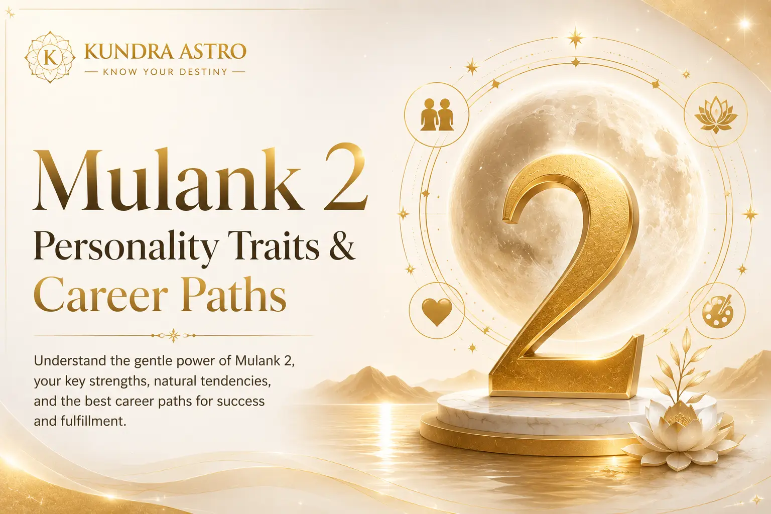 Mulank 2: Personality Traits, Career Paths, and Lunar Influence