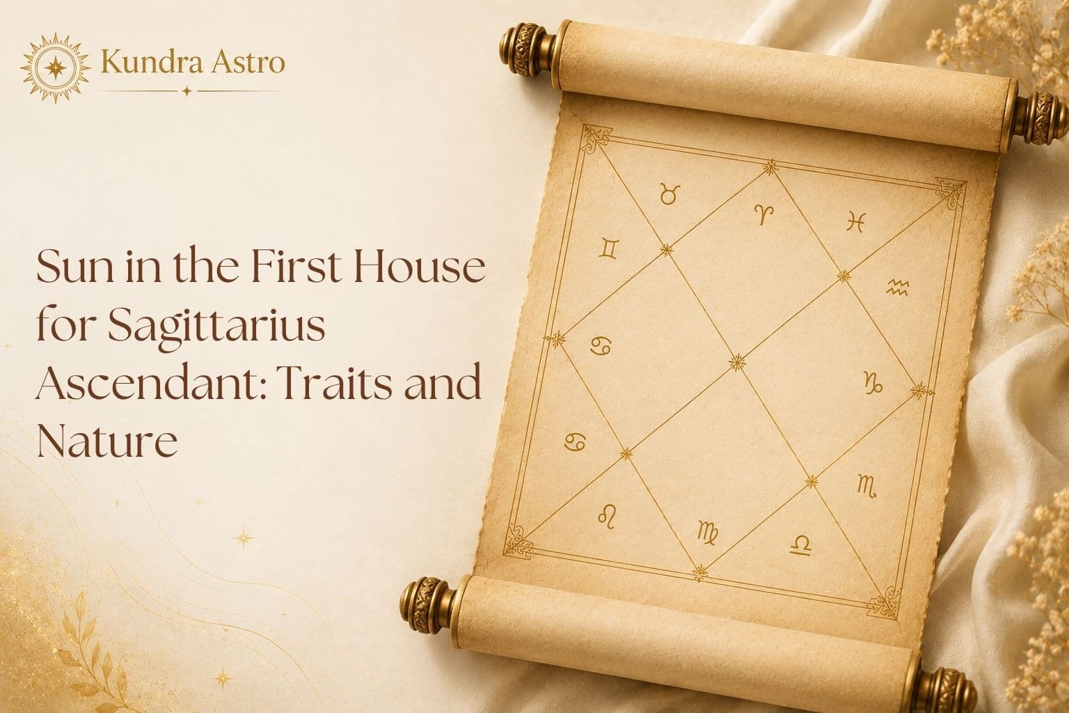 Sun in the First House for Sagittarius Ascendant: Traits and Nature