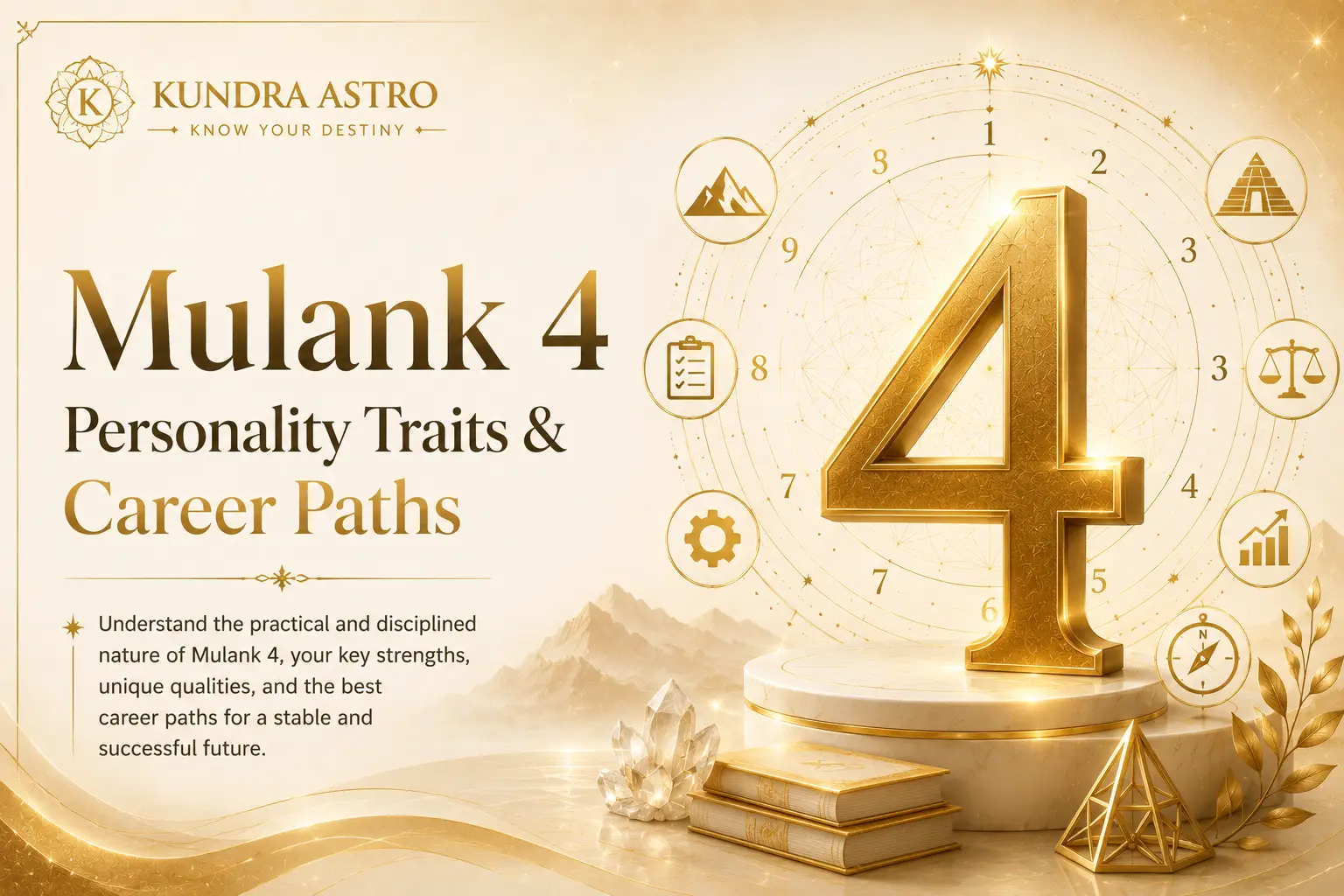 Mulank 4 Personality Traits and Top Career Choices