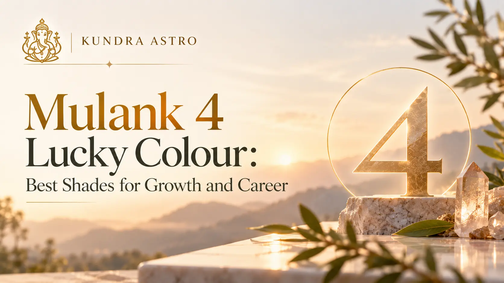 Mulank 4 Lucky Colour: Best Shades for Growth and Career